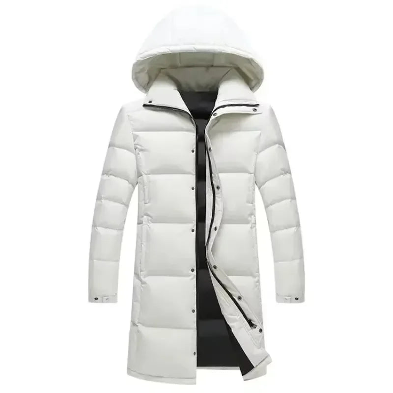 Men Long Puffer Jackets