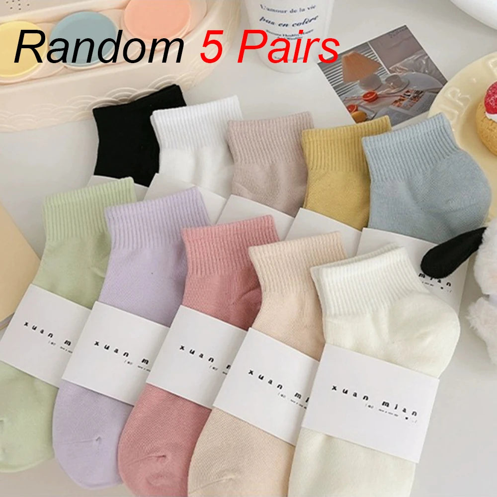 CottonGlow Low Cut Socks