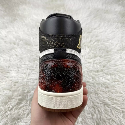 High Top - Crimson Serpentine