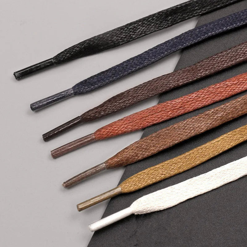 HydroFlat Waxed Flat Shoelaces