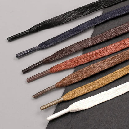 HydroFlat Waxed Flat Shoelaces