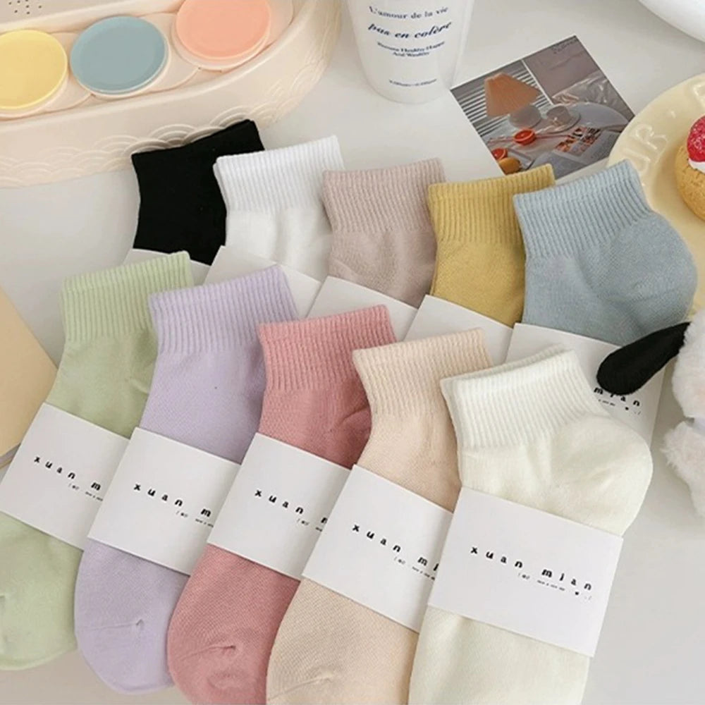 CottonGlow Low Cut Socks