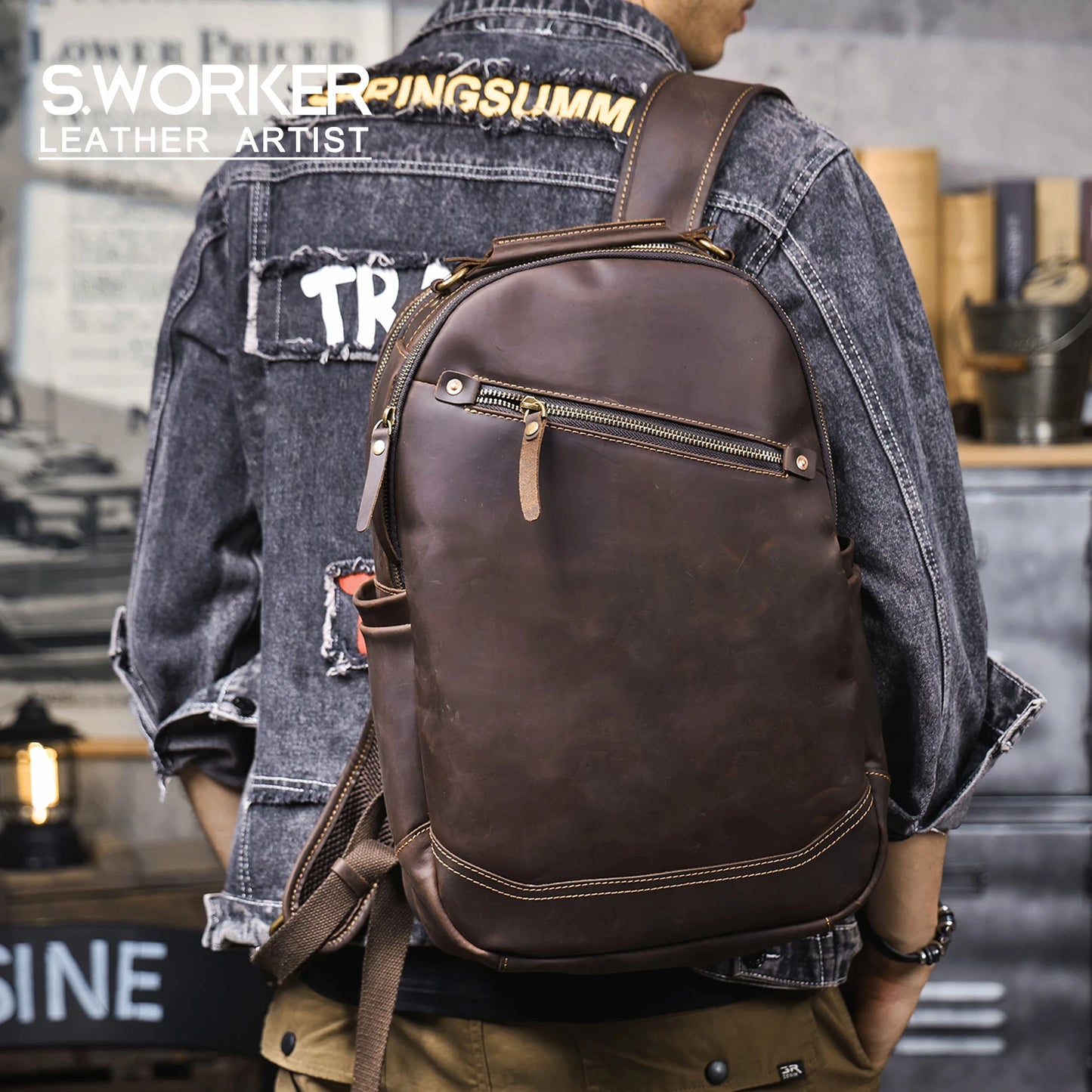 Vintage S.WORKER backpack