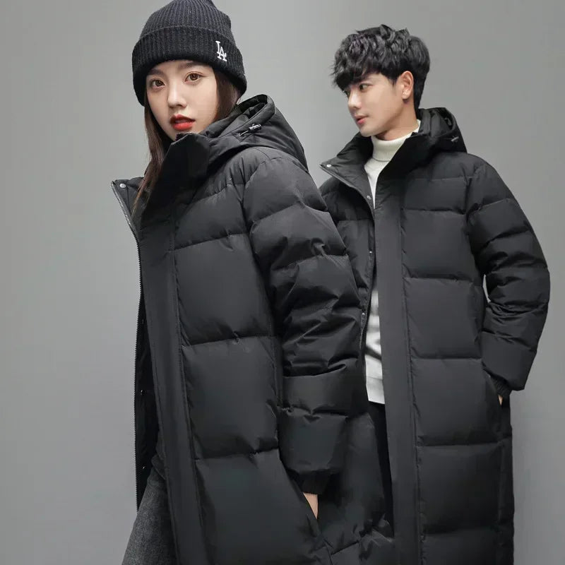 Men Long Puffer Jackets