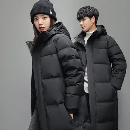 Men Long Puffer Jackets