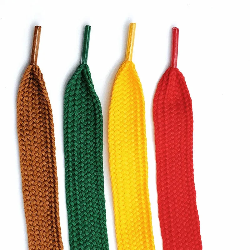 2cm Extra Wide Flat Shoelaces