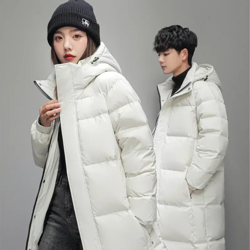Men Long Puffer Jackets