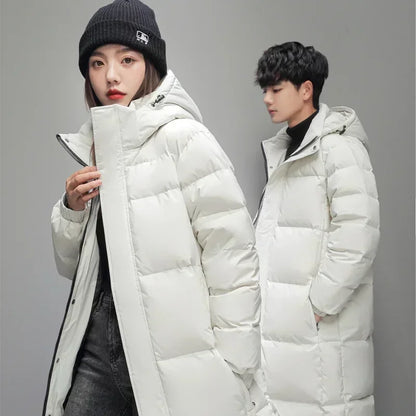 Men Long Puffer Jackets