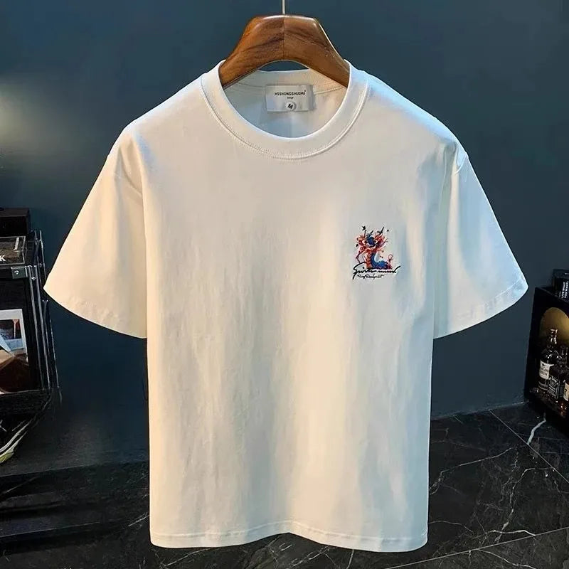 100℅ Cotton T Shirt for Men Katoen Print