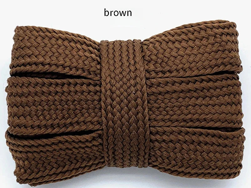 2cm Extra Wide Flat Shoelaces