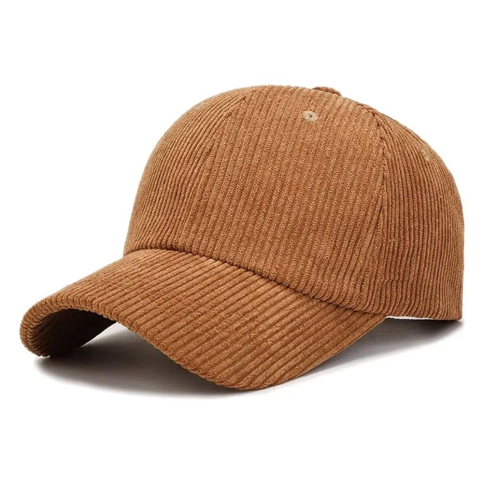 Corduroy cap