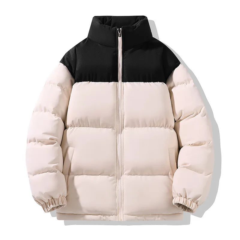 Cotton jacket cotton loose stand-up collar