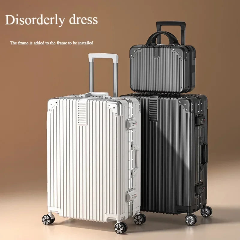 Aluminum alloy travel luggage