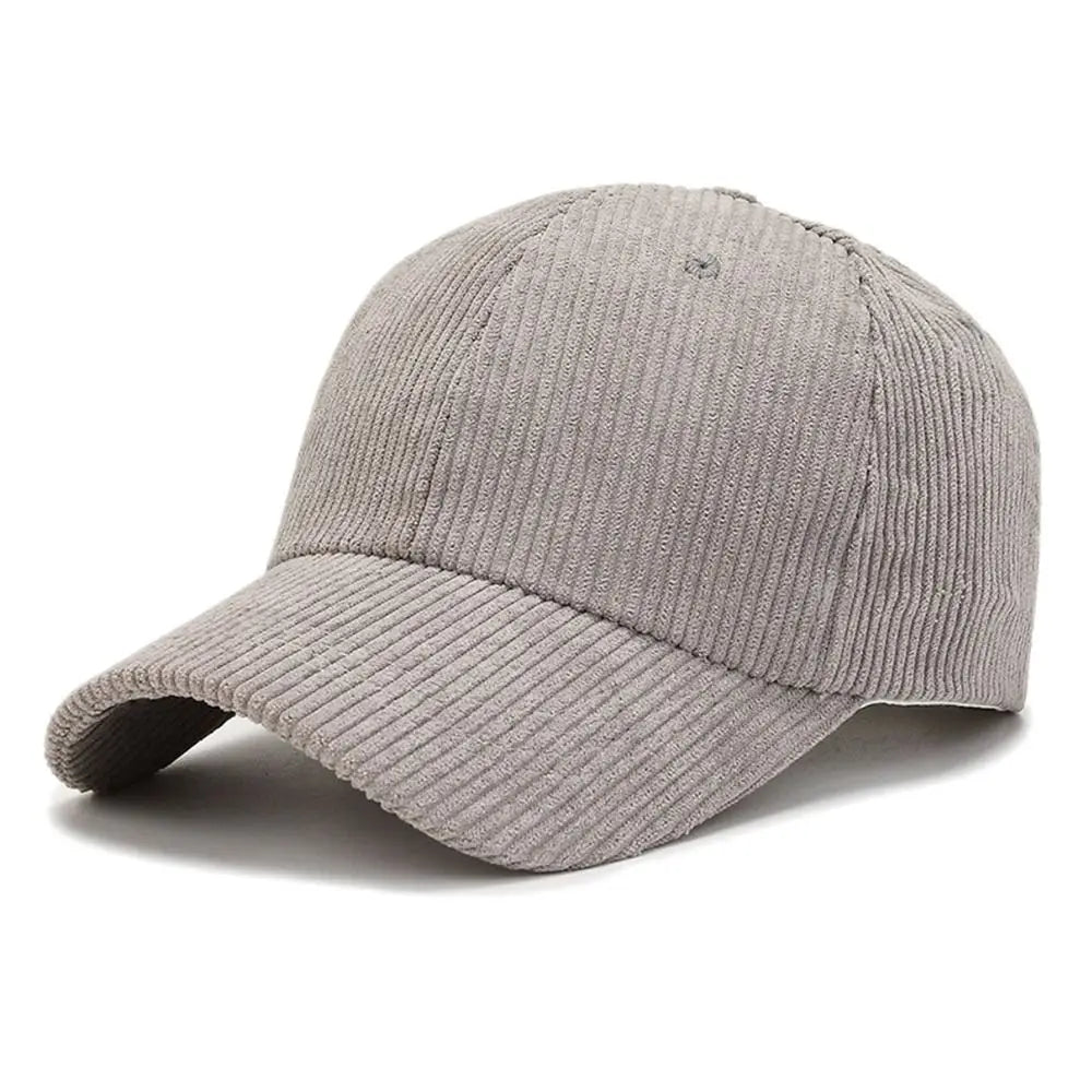 Corduroy cap