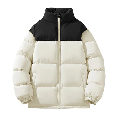 Cotton jacket cotton loose stand-up collar
