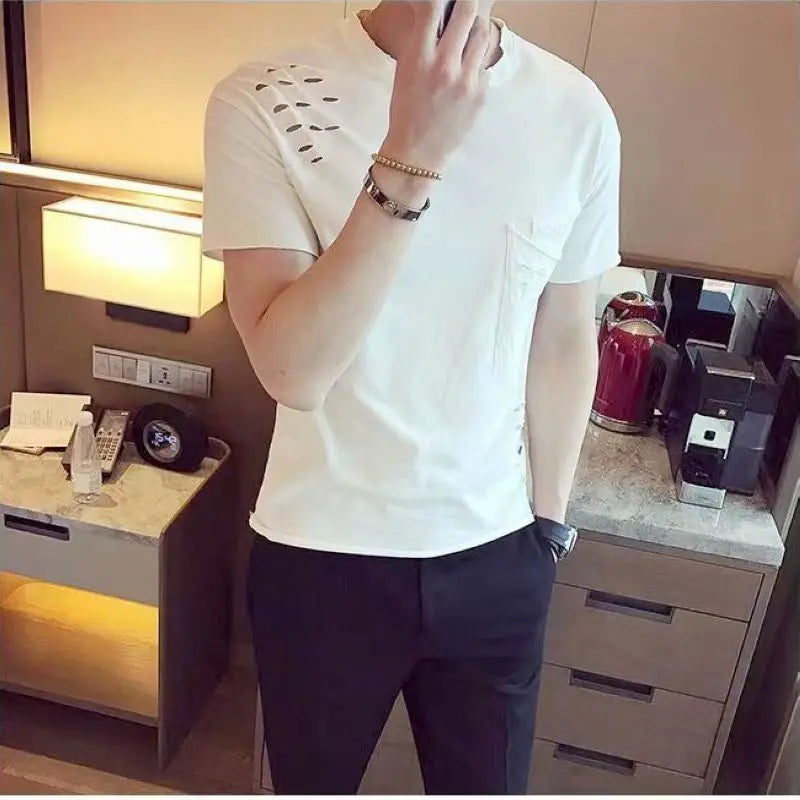 Cotton T Shirt for Men 100℅