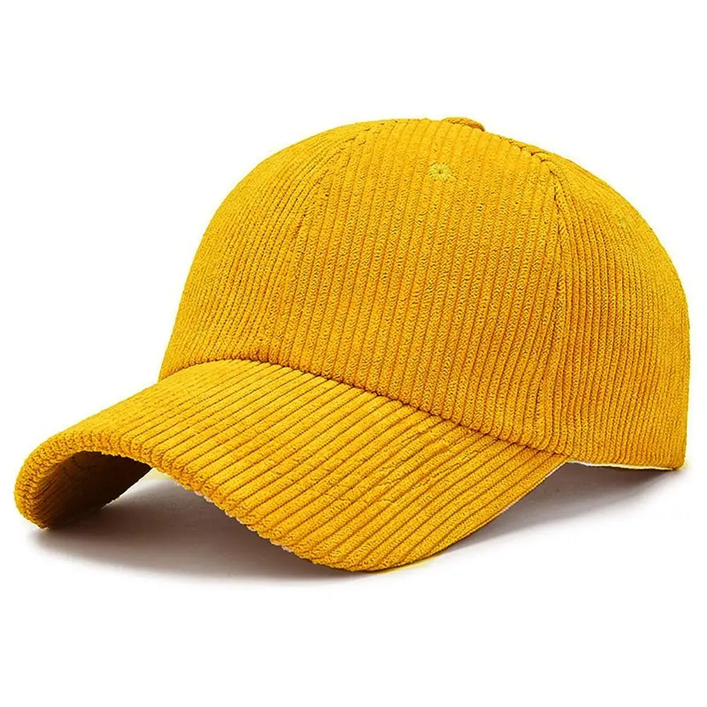 Corduroy cap