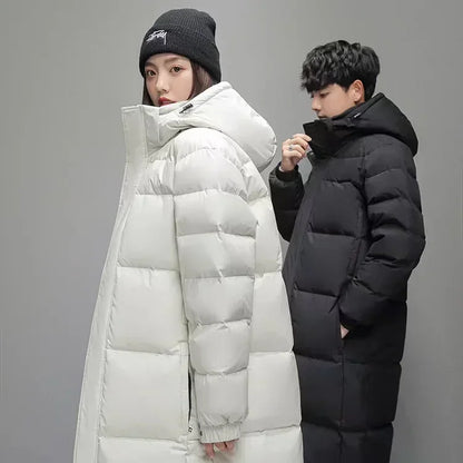 Men Long Puffer Jackets