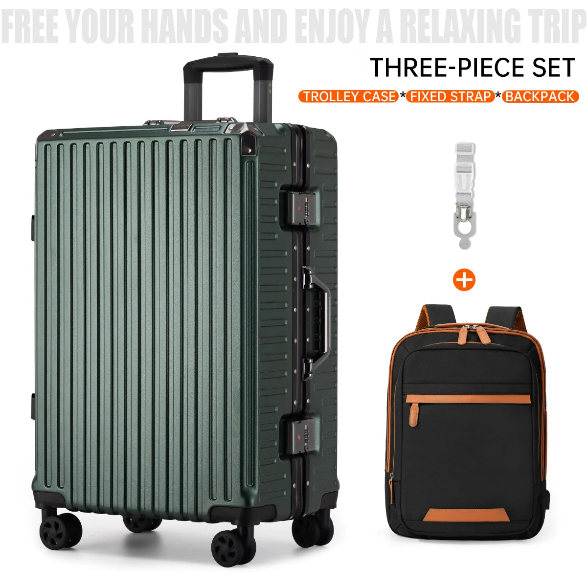 Travel bag with USB port