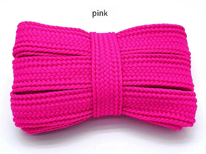 2cm Extra Wide Flat Shoelaces