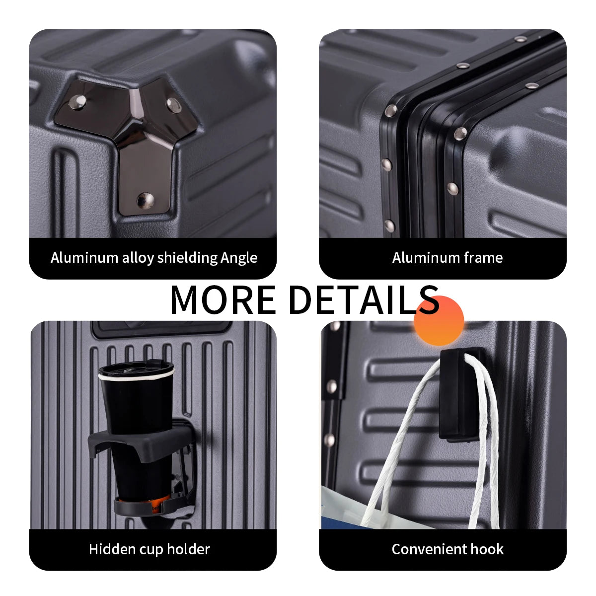 Travel bag with USB port