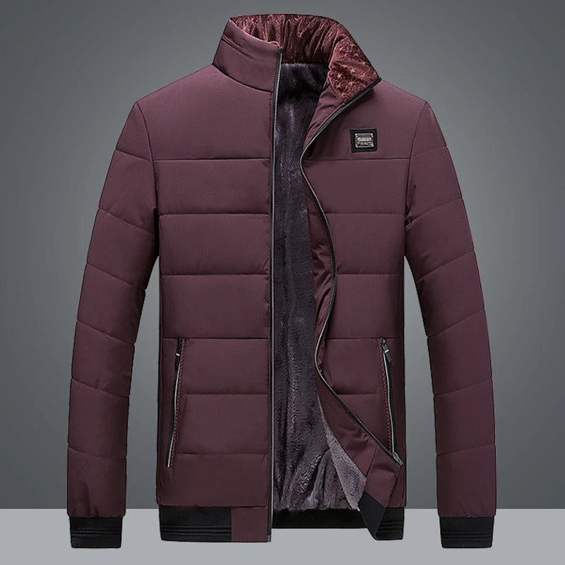 Jacket Mens Fleece Lined