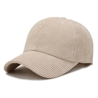 Corduroy cap