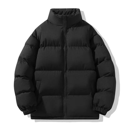 Cotton jacket cotton loose stand-up collar