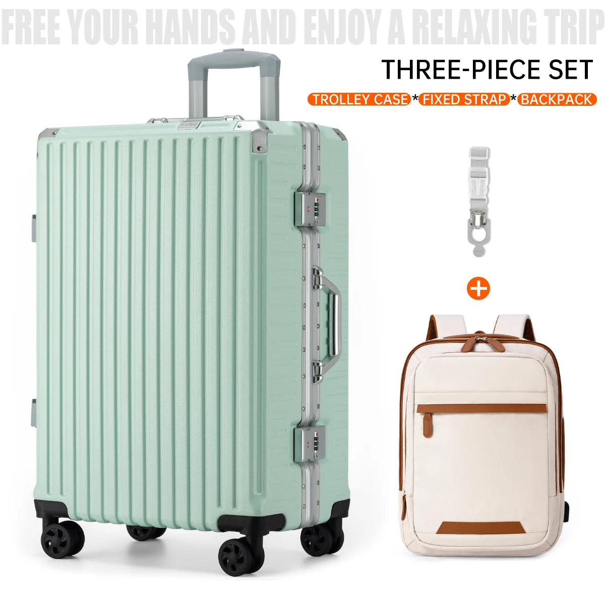 Travel bag with USB port