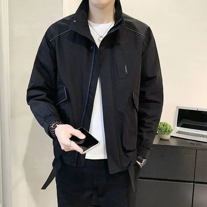 Jacket Oversize Man Coat Cargo