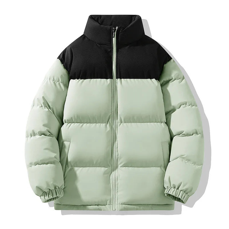 Cotton jacket cotton loose stand-up collar