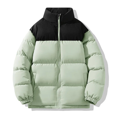 Cotton jacket cotton loose stand-up collar