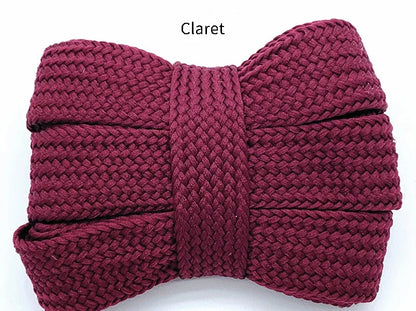 2cm Extra Wide Flat Shoelaces