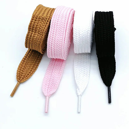 2cm Extra Wide Flat Shoelaces