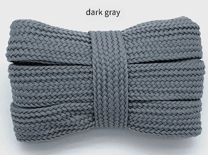 2cm Extra Wide Flat Shoelaces