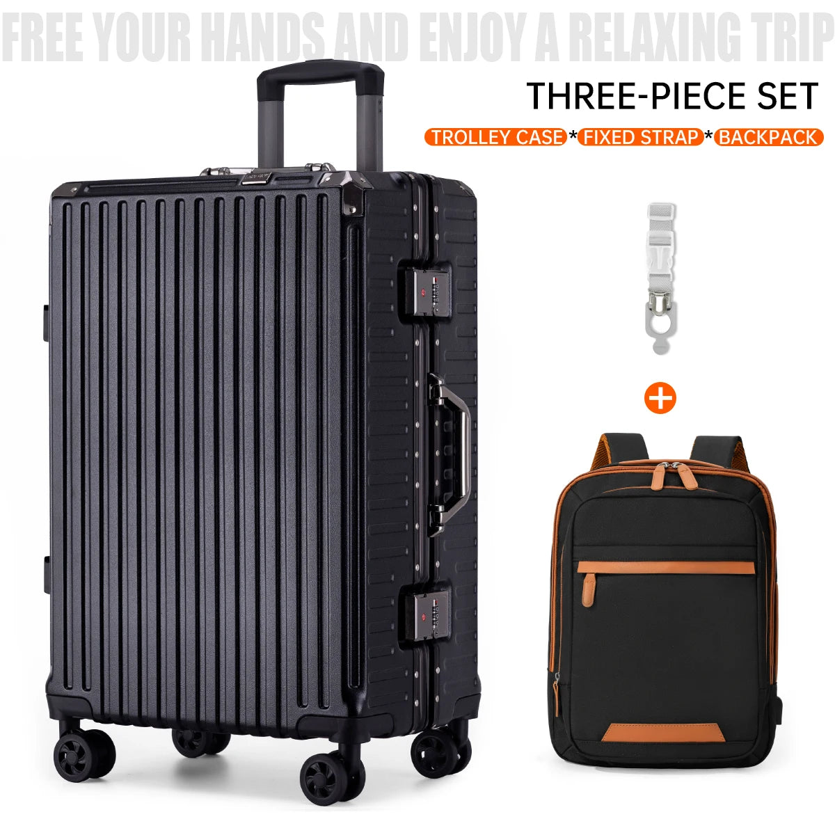 Travel bag with USB port