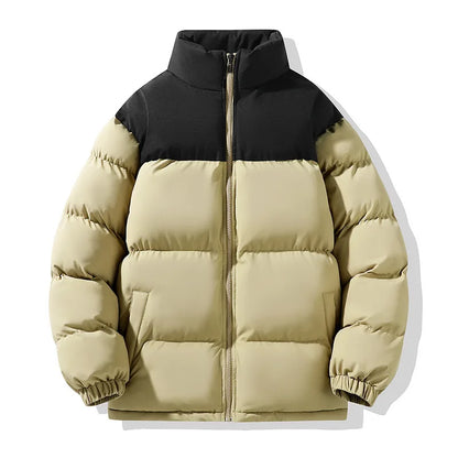 Cotton jacket cotton loose stand-up collar
