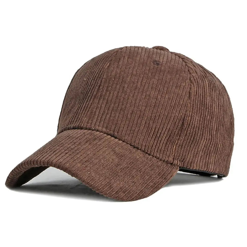 Corduroy cap