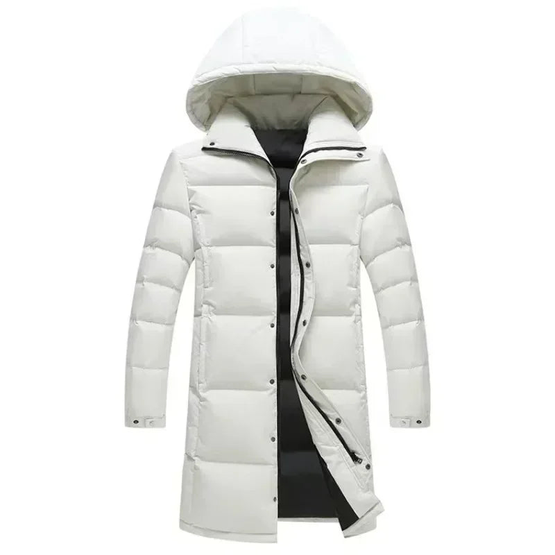 Men Long Puffer Jackets