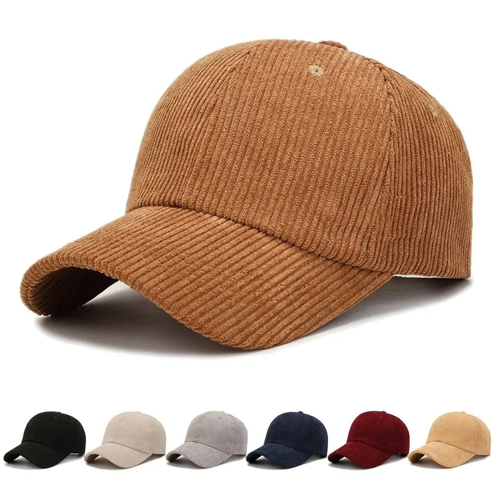 Corduroy cap