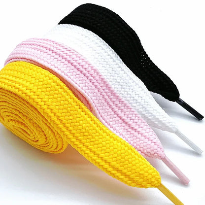 2cm Extra Wide Flat Shoelaces