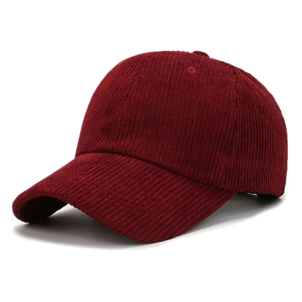 Corduroy cap