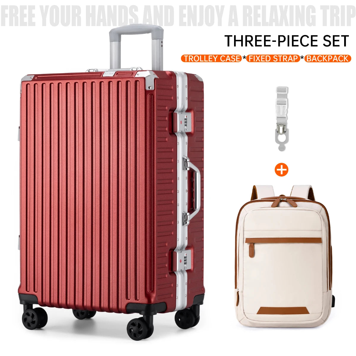 Travel bag with USB port