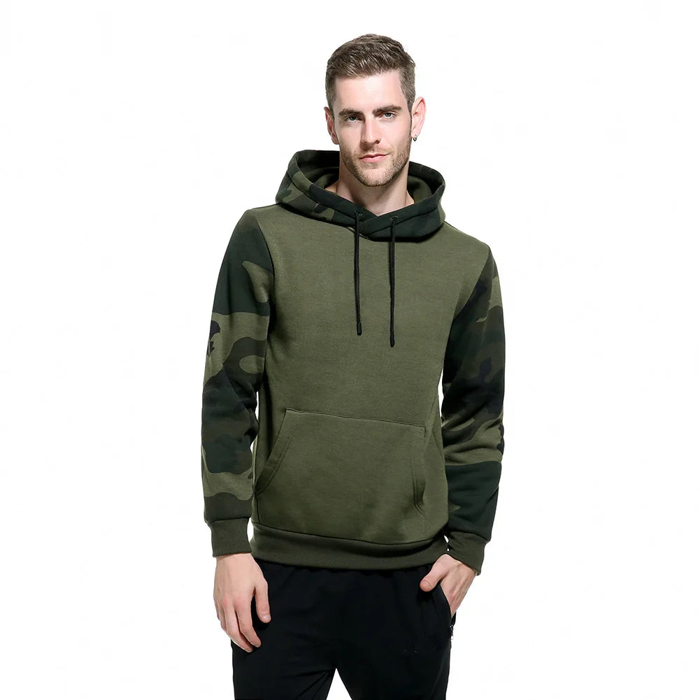 Camouflage Sweatshirt Military