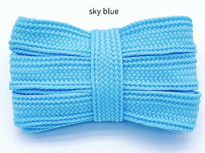 2cm Extra Wide Flat Shoelaces